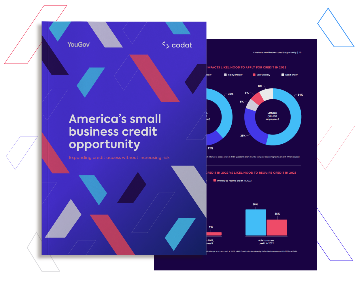 Front cover of the America's small business credit opportunity report